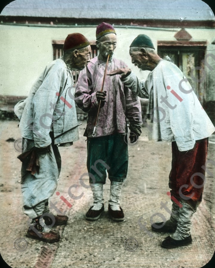 Chinesische Bauern ; Chinese farmers - Foto simon-173a-013.jpg | foticon.de - Bilddatenbank für Motive aus Geschichte und Kultur